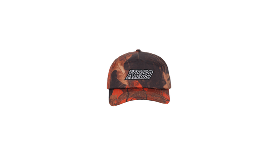 KR69 Orange Camo Cap