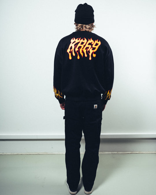 KR69 x Sasu Kauppi Flame Crewneck