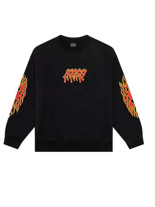 KR69 x Sasu Kauppi – Long Sleeve Flame T-Shirt