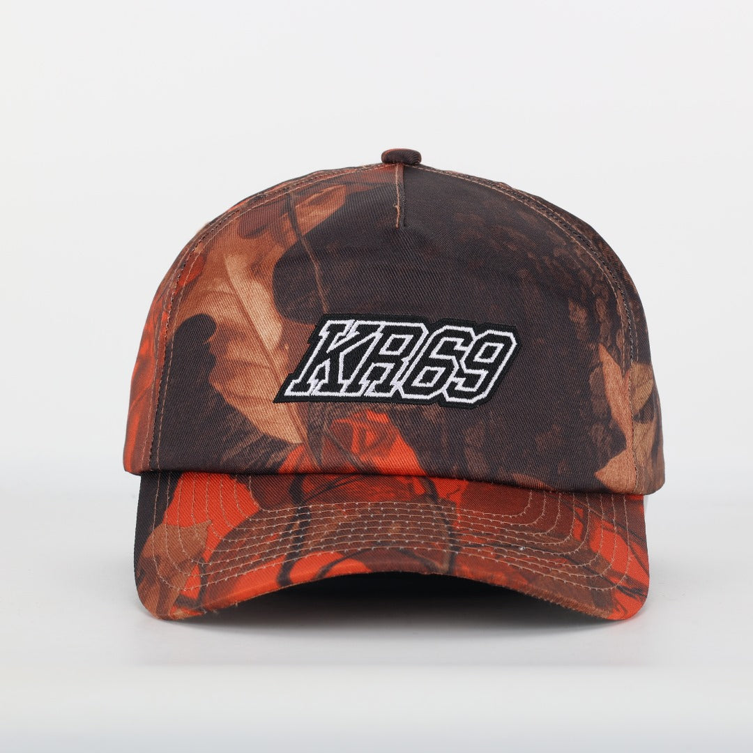 KR69 Orange Camo Cap