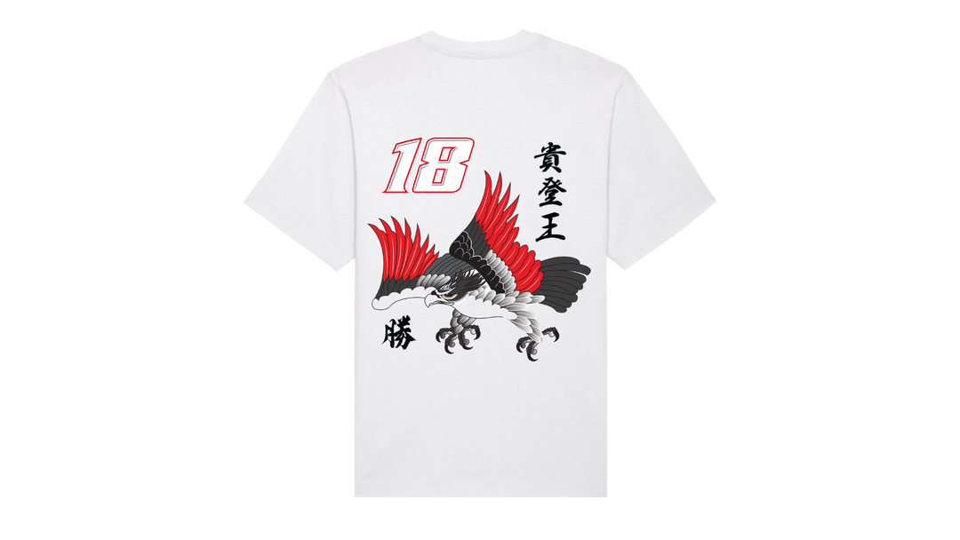 Takamoto T-Paita (Valkoinen)