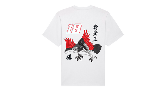 Takamoto T-Paita (Valkoinen)